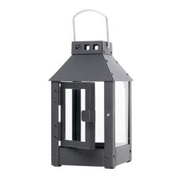 Micro lanterne <br><br> 12,5 x 12,5 x 25 cm <br><br> Sort <br><br>