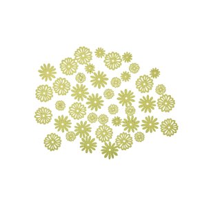 Deko blomster tr� <br><br> gr�n <br><br> 16 stk. i pose <br><br> 