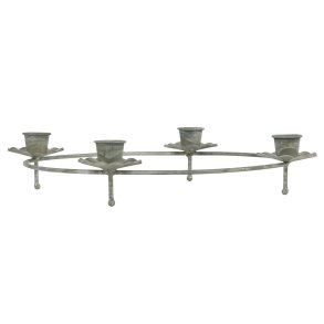 Adventsstage Simplicity <br><br> til bedelys <br><br> Zink <br><br> 2. SORTERING <br><br>