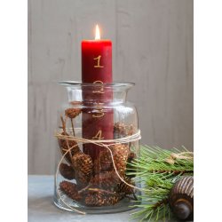 Adventslys <br><br> ca 48 timer <br><br> Vlg farve <br><br>