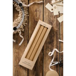 Adventslys - Svanem�rket <br><br> �ske m. 4 kronelys 1-4 <br><br> v�lg farve <br><br>