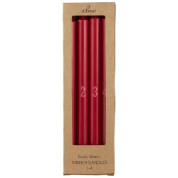 Adventslys - Svanemrket <br><br> ske m. 4 kronelys 1-4 <br><br> vlg farve <br><br>