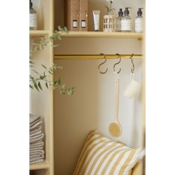 Apotekerglas m. rattanflet <br><br> mundblst  <br><br> til bedelys