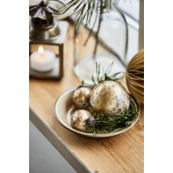 Bakke rund <br><br> Kaffe creme indvendig <br><br> konisk <br><br> H: 2 : 12 cm <br><br>