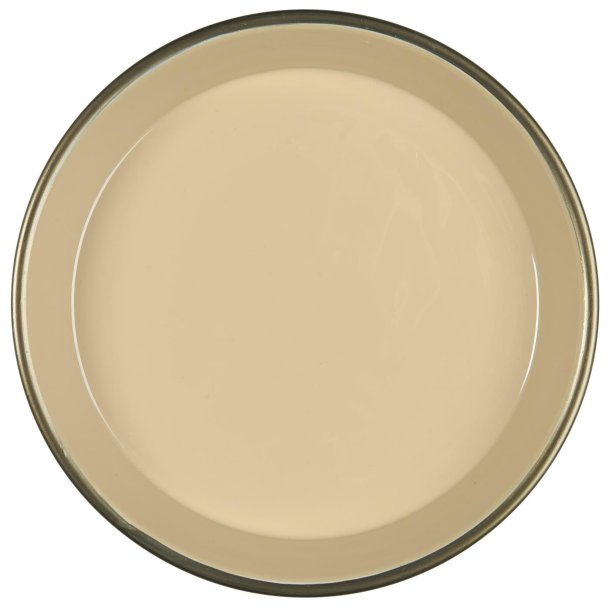 Bakke rund <br><br> Kaffe creme indvendig <br><br> konisk <br><br> H: 3,2 : 24,5 cm <br><br>