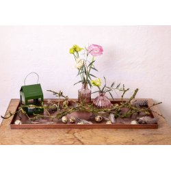 Rektangulr plantebakke <br><br> Kobber look <br><br> Vlg strrelse / st <br><br>