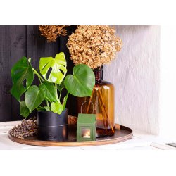 Rund plantebakke <br><br> Kobber look <br><br> Vlg strrelse / st <br><br>