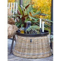 Rund bakke <br><br> sort <br><br> maxi - �50 x h2 cm <br><br> 