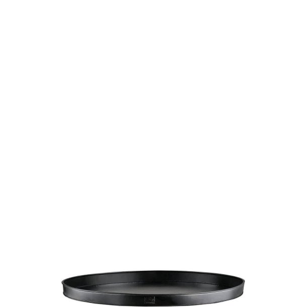 Rund bakke <br><br> sort <br><br> maxi - �50 x h2 cm <br><br> 