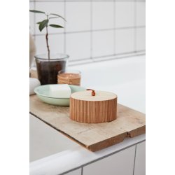 ske m. bambuslg <br><br> Oval 