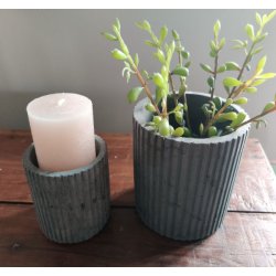 Potteskjuler beton <br><br> Vlg mellem 2 strrelser <br><br>