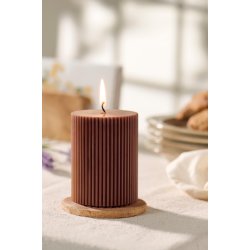 Bloklys rillet <br><br> 35 t <br><br> hazelnut <br><br> 