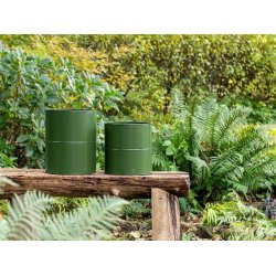 Blomsterspand <br><br> oliven <br><br> Midi - 27 x H28 cm