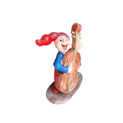 Bramming nisse <br><br> m. kontrabas <br><br> h 10 cm <br><br>