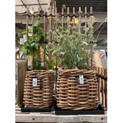 Firkantet bakke <br><br> sort <br><br> mega - 64 x 64 x 4 cm <br><br>