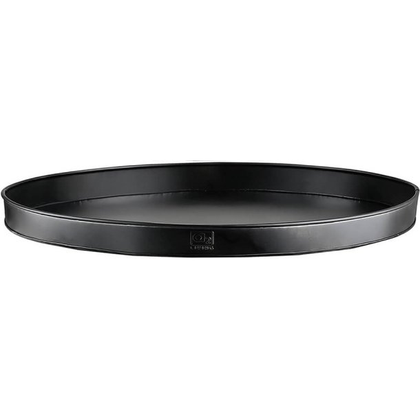 Rund bakke <br><br> sort <br><br> mega - 67 x h4 cm <br><br> 