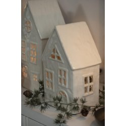 Hus t/ fyrfadslys <br><br> V�lg mellem 5 varianter <br><br> 