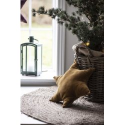 Cedertr m/ jutefod <br><br> 150 cm <br><br> 