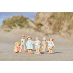 Damer i badetj <br><br> Stranddronninger <br><br> Vlg mellem 6 slags <br><br> 