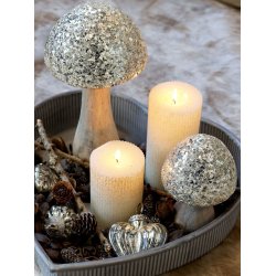 Svamp <br><br> m. mosaik glimmer <br><br> vlg strrelse <br><br> 