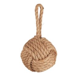 D�rstopper med l�kke <br><br> Jute <br><br> 