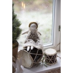 Engel t/ ophng <br><br> 23 cm <br><br> Vlg mellem 4 slags <br><br> 