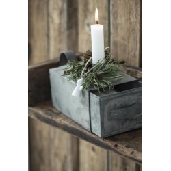 Engel mini <br><br> hvid m. bomuldsnor <br><br> 