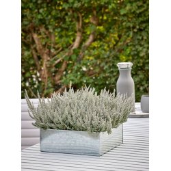 Firkantet plantebakke <br><br> galvaniseret <br><br> St af 3 str. <br><br>