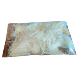 Lse fjer i pose <br><br> vlg mellem 6 slags <br><br> 