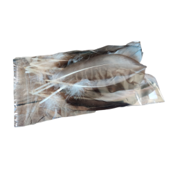 Lse fjer i pose <br><br> vlg mellem 6 slags <br><br> 