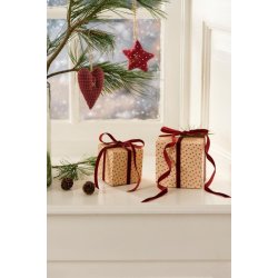 Foldeske med rde hjerter <br><br> lille <br><br> 