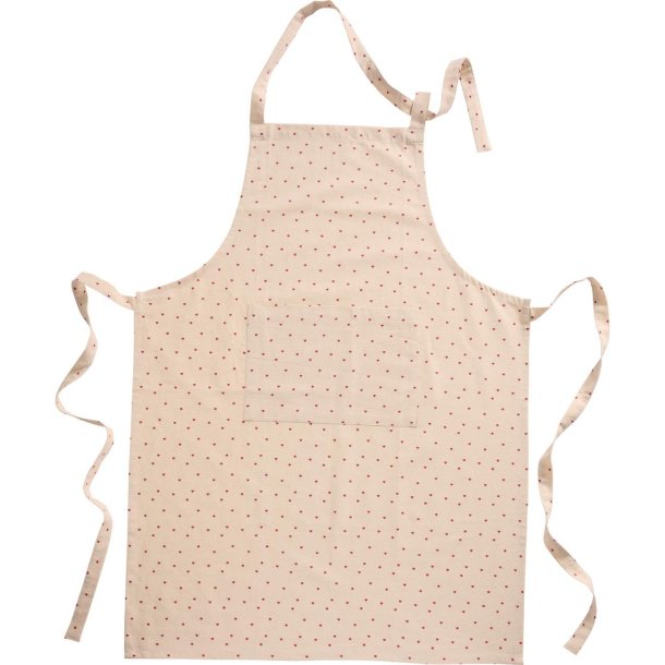 Forklde Valentin <br><br>  natur m. rde hjerter <br><br>