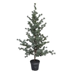 FREY cedertr� i plastpotte <br><br> 157 cm <br><br>