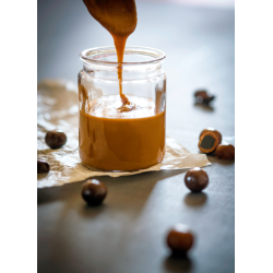 Karamel Kugler m. chokolade <br><br> Hammershus blanding <br><br> 100 g <br><br>