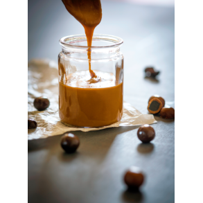 Karamel Kugler m. chokolade <br><br> Hammershus blanding <br><br> 100 g <br><br>