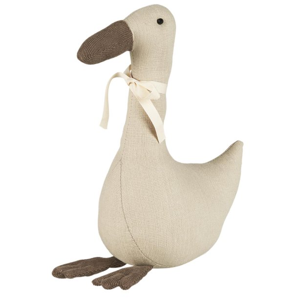 Gås <br><br> mellem - 28 cm <br><br> Vælg mellem 3 farver <br><br>  Natur m. brune fødder og næb
