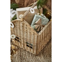 Gavepapir <br><br> Grn juleskov <br><br> 5 m pr. rulle