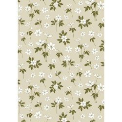 Gavepapir <br><br> Anemoner <br><br> 5 m pr. rulle <br><br>