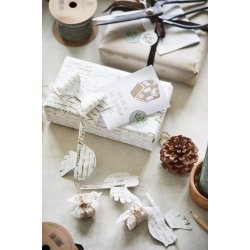 Gavepapir <br><br> Opskrift Brndte Mandler <br><br> 5 m pr. rulle <br><br>