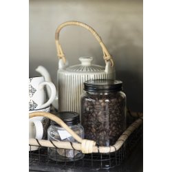 Glas m/ sort lg <br><br> Kmpe <br><br> 800 ml <br><br>