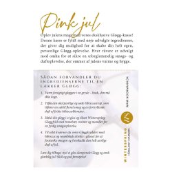 Eksklusivt Glgg kit <br><br> Pink Jul <br><br> 