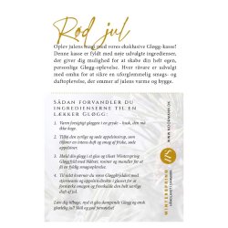 Eksklusivt Glgg kit <br><br> Rd Jul <br><br> 