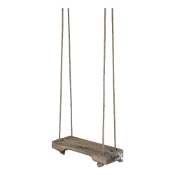 Grimaud hylde <br> m. jutesnor <br><br> Unika <br><br> H305/L52/B22 cm <br><br> 