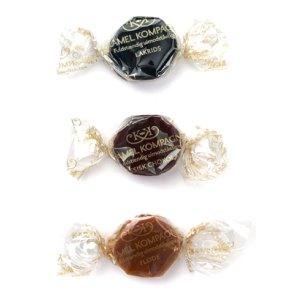 Karameller <br><br> Gudhjemblanding <br><br> 100 g <br><br>