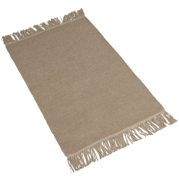 Vendbar mtte - Becca <br><br> beige <br><br> 90 x 60 cm