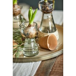 Klokke t/ ophng <br><br> Hndlavet  <br><br> Mellem  - h 6 cm