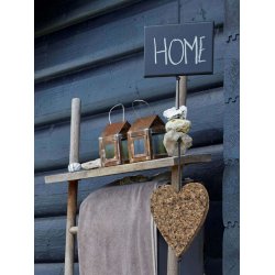 Hnge lanterne m/wire <br><br> 8 x 8 x 12 cm <br><br> Kobber