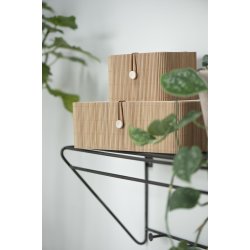 Hylde <br> m/ 5 knager <br><br> L 63 cm <br><br> Brooklyn <br><br>