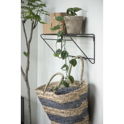 Hylde <br> m/ 5 knager <br><br> L 63 cm <br><br> Brooklyn <br><br>