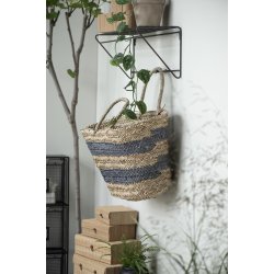 Hylde <br> m/ 5 knager <br><br> L 63 cm <br><br> Brooklyn <br><br>